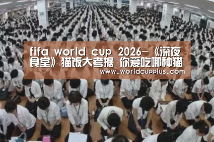 fifa world cup 2026-《深夜食堂》猫饭大考据 你爱吃哪种猫饭呢(图2) 2026 fifa world cup